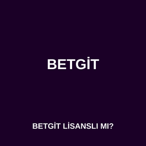 betgit lisans sorgulaması